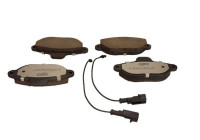 Brake pad set, disc brake QP0042C Quaro