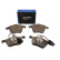 Brake pad set, disc brake QP0067C Quaro, Thumbnail 2