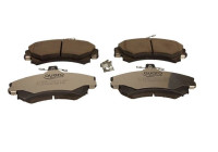 Brake pad set, disc brake QP0085C Quaro