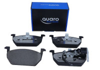Brake pad set, disc brake QP0086C Quaro