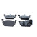 Brake pad set, disc brake QP0086C Quaro, Thumbnail 2