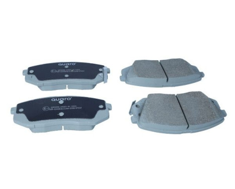 Brake pad set, disc brake QP0096 Quaro