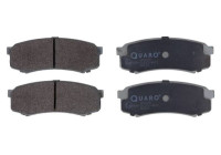 Brake pad set, disc brake QP0098 Quaro