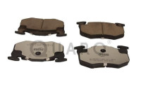 Brake pad set, disc brake QP0137C Quaro