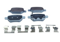 Brake pad set, disc brake QP0148 Quaro
