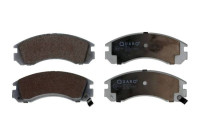 Brake pad set, disc brake QP0174 Quaro