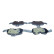 Brake pad set, disc brake QP0191 Quaro