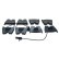 Brake pad set, disc brake QP0191C Quaro