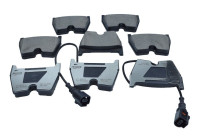 Brake pad set, disc brake QP0191C Quaro