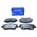Brake pad set, disc brake QP0246C Quaro, Thumbnail 2