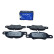 Brake pad set, disc brake QP0250C Quaro, Thumbnail 2