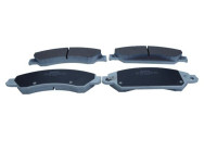Brake pad set, disc brake QP0262 Quaro