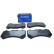 Brake pad set, disc brake QP0262C Quaro, Thumbnail 2