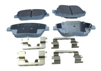 Brake pad set, disc brake QP0273 Quaro