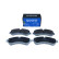 Brake pad set, disc brake QP0303 Quaro, Thumbnail 2