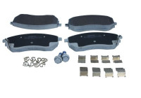 Brake pad set, disc brake QP0305 Quaro