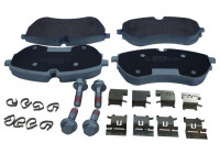 Brake pad set, disc brake QP0331 Quaro