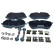 Brake pad set, disc brake QP0331 Quaro