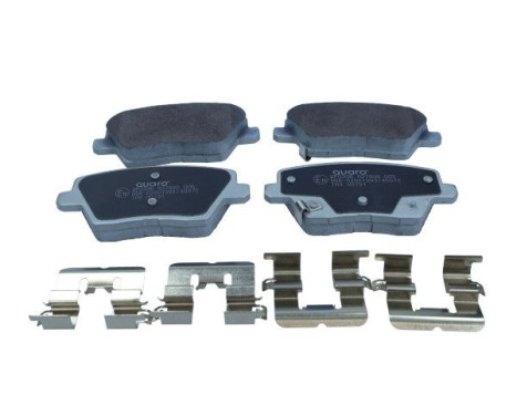Brake pad set, disc brake QP0336 Quaro