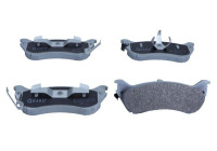 Brake pad set, disc brake QP0357 Quaro