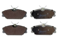 Brake pad set, disc brake QP0362 Quaro