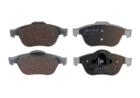 Brake pad set, disc brake QP0383 Quaro