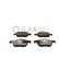 Brake pad set, disc brake QP0383C Quaro