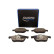 Brake pad set, disc brake QP0383C Quaro, Thumbnail 2