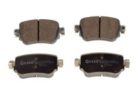 Brake pad set, disc brake QP0399 Quaro