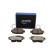Brake pad set, disc brake QP0399C Quaro, Thumbnail 2