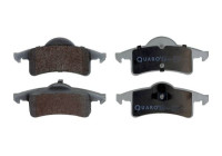 Brake pad set, disc brake QP0404 Quaro