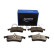 Brake pad set, disc brake QP0404C Quaro