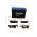 Brake pad set, disc brake QP0406C Quaro, Thumbnail 2
