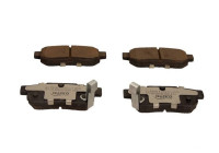 Brake pad set, disc brake QP0406C Quaro
