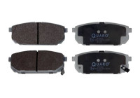 Brake pad set, disc brake QP0432 Quaro