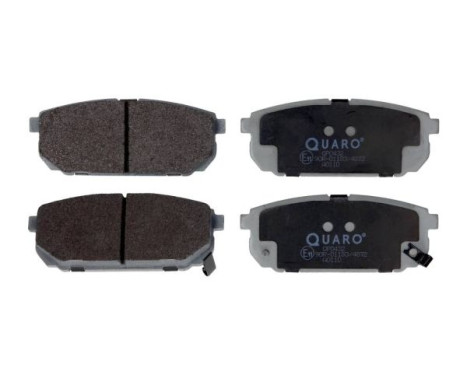 Brake pad set, disc brake QP0432 Quaro
