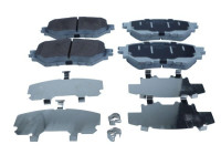 Brake pad set, disc brake QP0462 Quaro