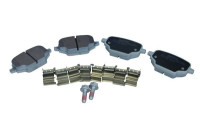 Brake pad set, disc brake QP0467 Quaro
