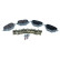 Brake pad set, disc brake QP0467 Quaro