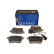 Brake pad set, disc brake QP0470 Quaro, Thumbnail 2