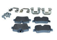 Brake pad set, disc brake QP0510 Quaro