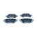 Brake pad set, disc brake QP0524 Quaro
