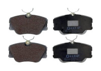 Brake pad set, disc brake QP0552 Quaro