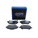 Brake pad set, disc brake QP0579C Quaro
