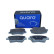 Brake pad set, disc brake QP0611 Quaro, Thumbnail 2