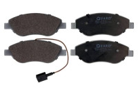 Brake pad set, disc brake QP0614 Quaro