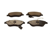 Brake pad set, disc brake QP0614C Quaro
