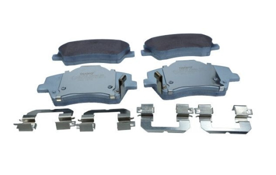 Brake pad set, disc brake QP0618 Quaro