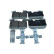 Brake pad set, disc brake QP0627 Quaro