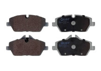 Brake pad set, disc brake QP0640 Quaro